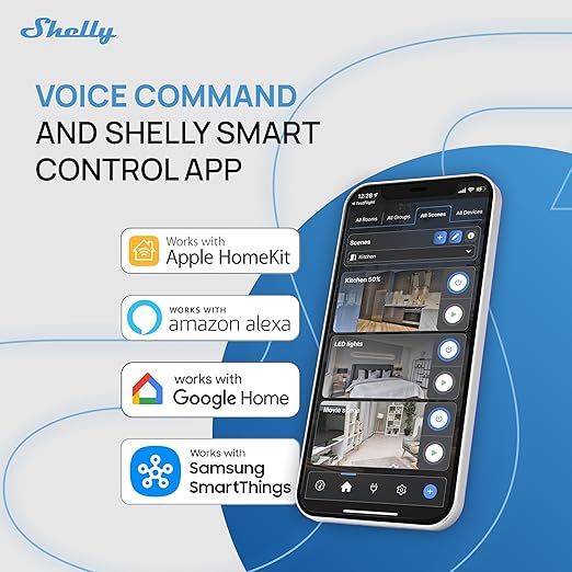 Shelly 1PM Gen4 | Wi-Fi, Matter Smart Relay Switch - Image 7