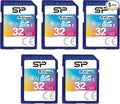 32GB 5-Pack SDHC Class 10 UHS-1 Flash Memory Card by Silicon Power by SPSiliconPower