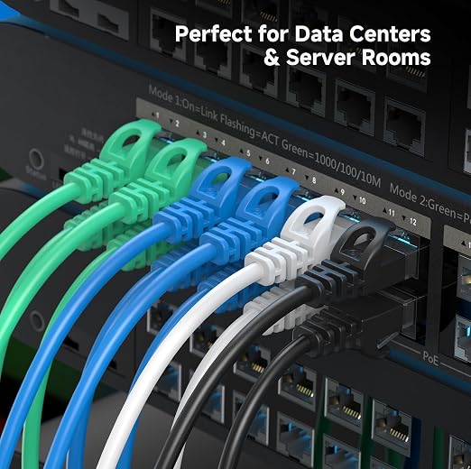 Cable Matters 10Gbps Snagless Short Cat 6 Ethernet Cable - 1ft - Image 7