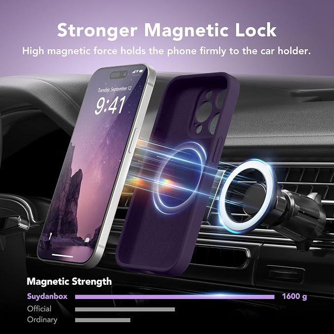 Magnetic for iPhone 14 Pro Max Case, Compatible - Image 3