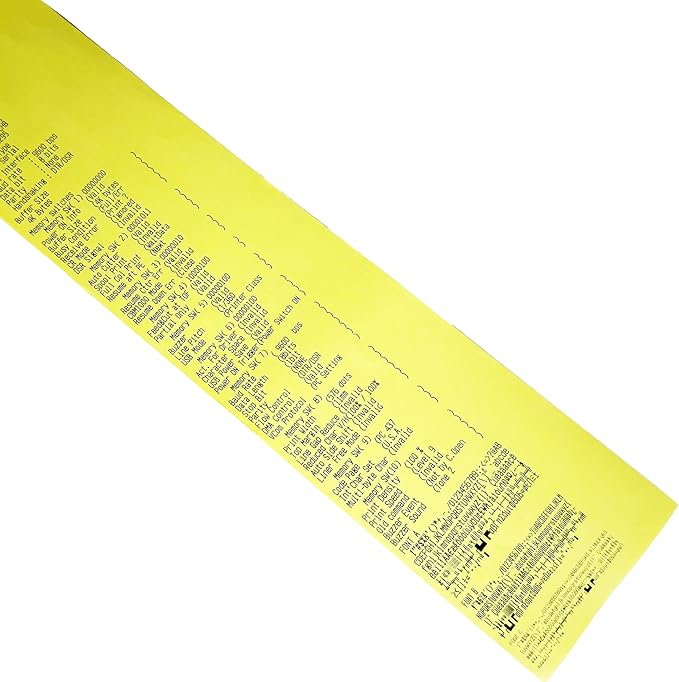 3 1/8 x 230 Yellow Thermal Paper Receipt Rolls fits all Clover POS Cash - Image 4