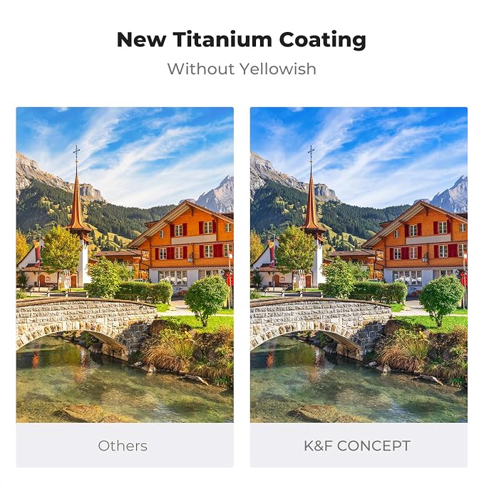 K&F CONCEPT 62mm Magnetic 1s Swap 5-Pack: CPL + VND2-32 + Black Diffusion 1/4 + - Image 7