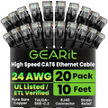GEARit Cat 6 Ethernet Cable Pack by GEARit