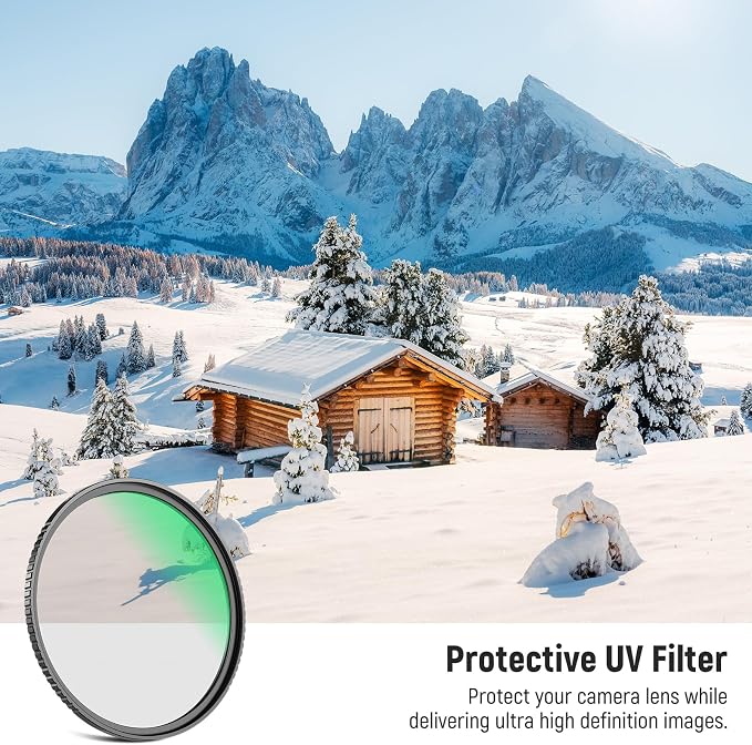 NEEWER 72mm MC UV Protection Filter 24 Layer Multi Resistant Nano Coatings/HD - Image 2