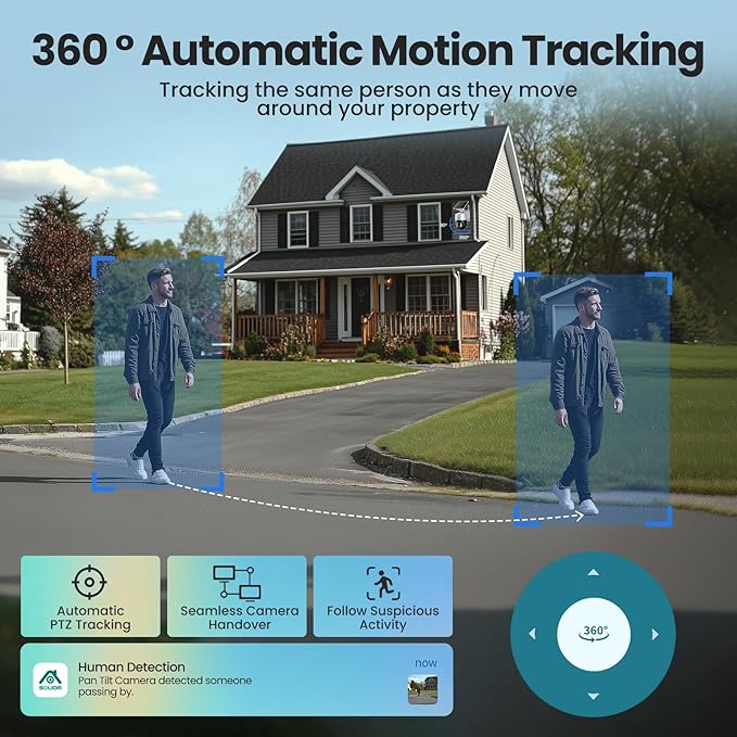 SOLIOM- True 4K HD Security Cameras Outdoor Wireless, Add-On Camera, Solar - Image 6