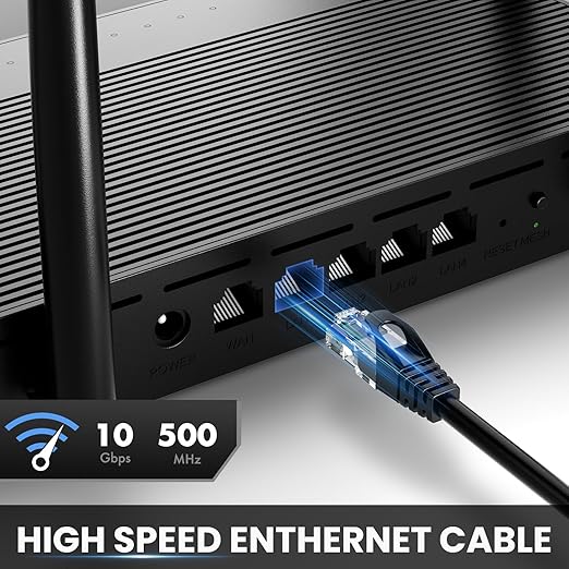 Ultra Clarity Cables Cat 6 Ethernet Cable 10 Ft, Cat6 Patch Cable, High Speed - Image 2