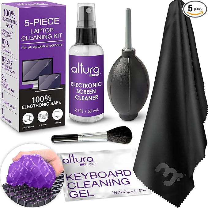 Keyboard Cleaner & Laptop Cleaning Kit by AlturaPhoto