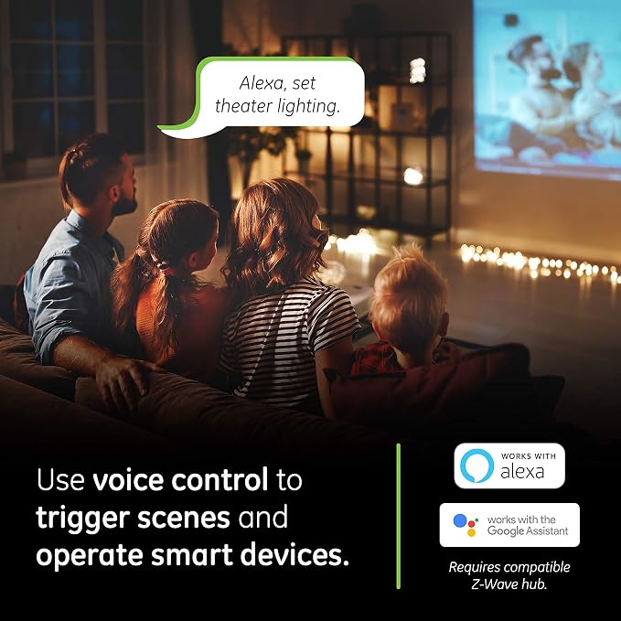 Enbrighten Almond Z-Wave Plus Smart Light Switch - Image 2