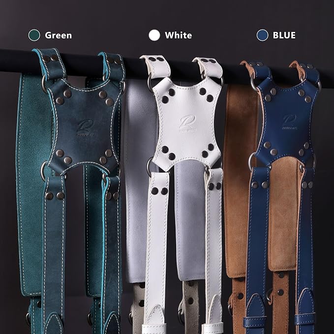 Padwa Lifestyle White Dual Camera Harness Strap - Image 7