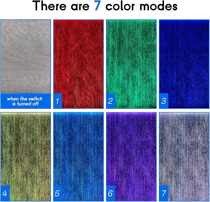 Fiber Optic Fabric, Led Accessories, Led Fiber Optic Mesh Lights - Image 5