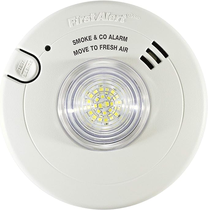 First Alert BRK 7030BSL Hardwired Hearing Impaired Combination Alarm by FirstAlert