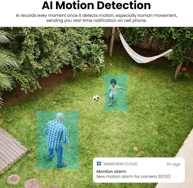 AOQEE Cameras for Home Security-2K Wireless Security Camera Outdoor - Image 4