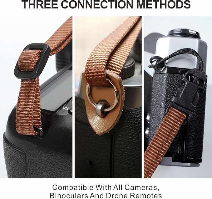 Padwa Lifestyle Camel Corduroy Camera Strap - Image 5