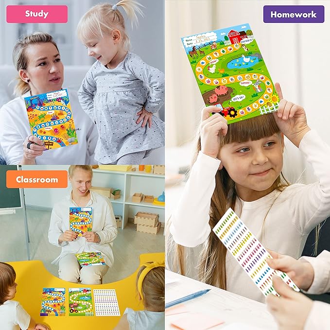 40 Pack Incentive Chart, 2 Adorable Designs - Image 4