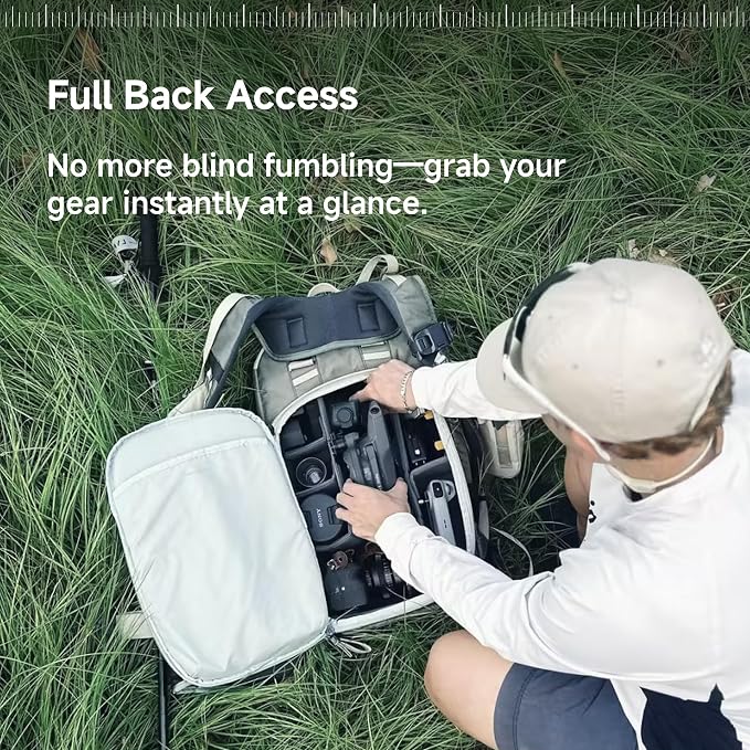 VSGO Pocket Ranger Expandable 25-33L Photography & Outdoor Backpack – - Image 2