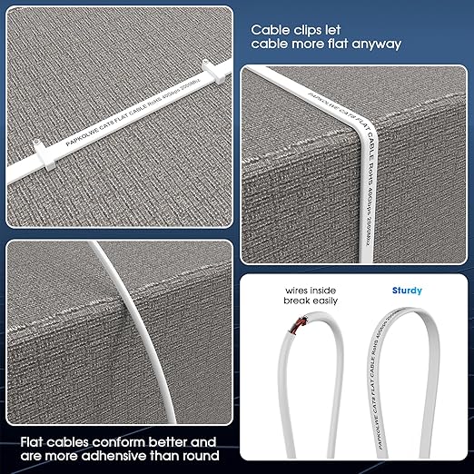 Cat 8 Ethernet Cable 30 ft, Heavy Duty High Speed Cat8 LAN Network Cable - Image 5