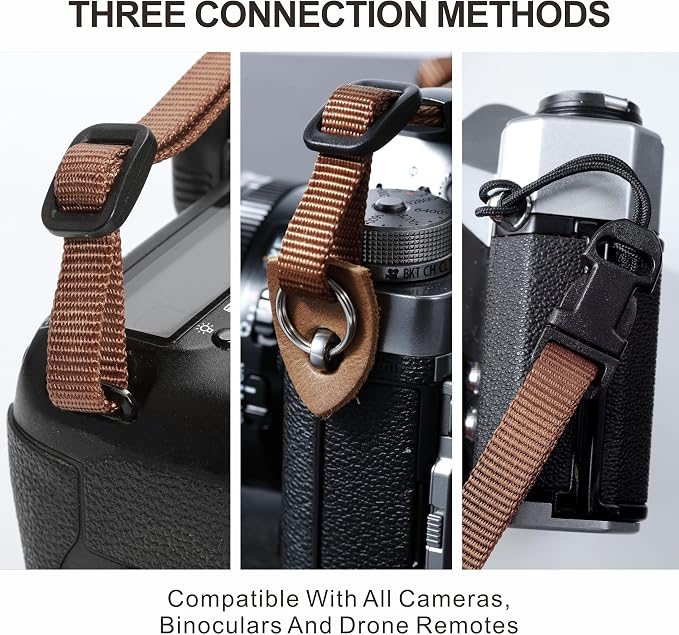 Padwa Lifestyle Striped Purple Camera Strap - Image 7